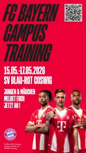 Der FC Bayern München kommt nach Coswig!